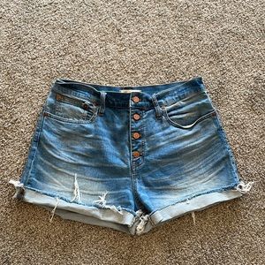 Madewell jean shorts